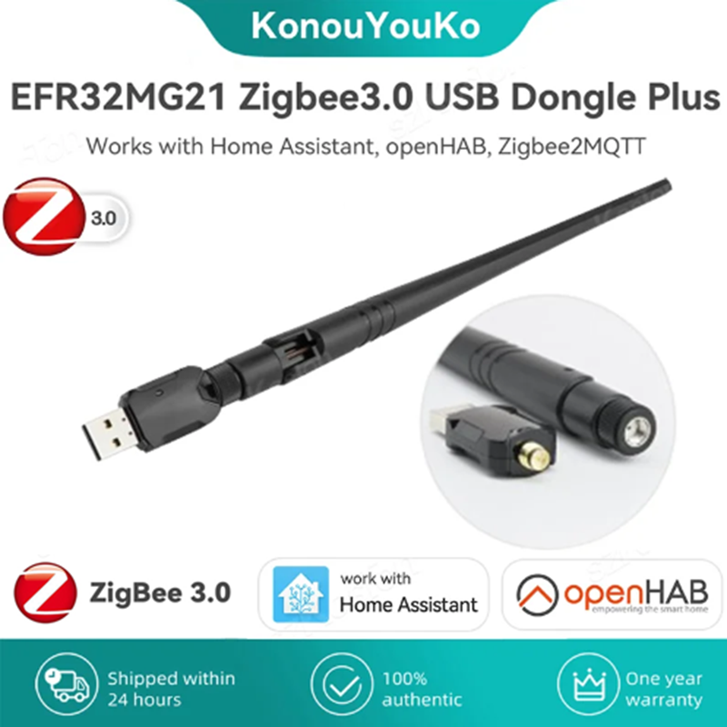Zigbee Coordinator Stick - ZigBee 3.0 USB Dongle Plus-E Universal,