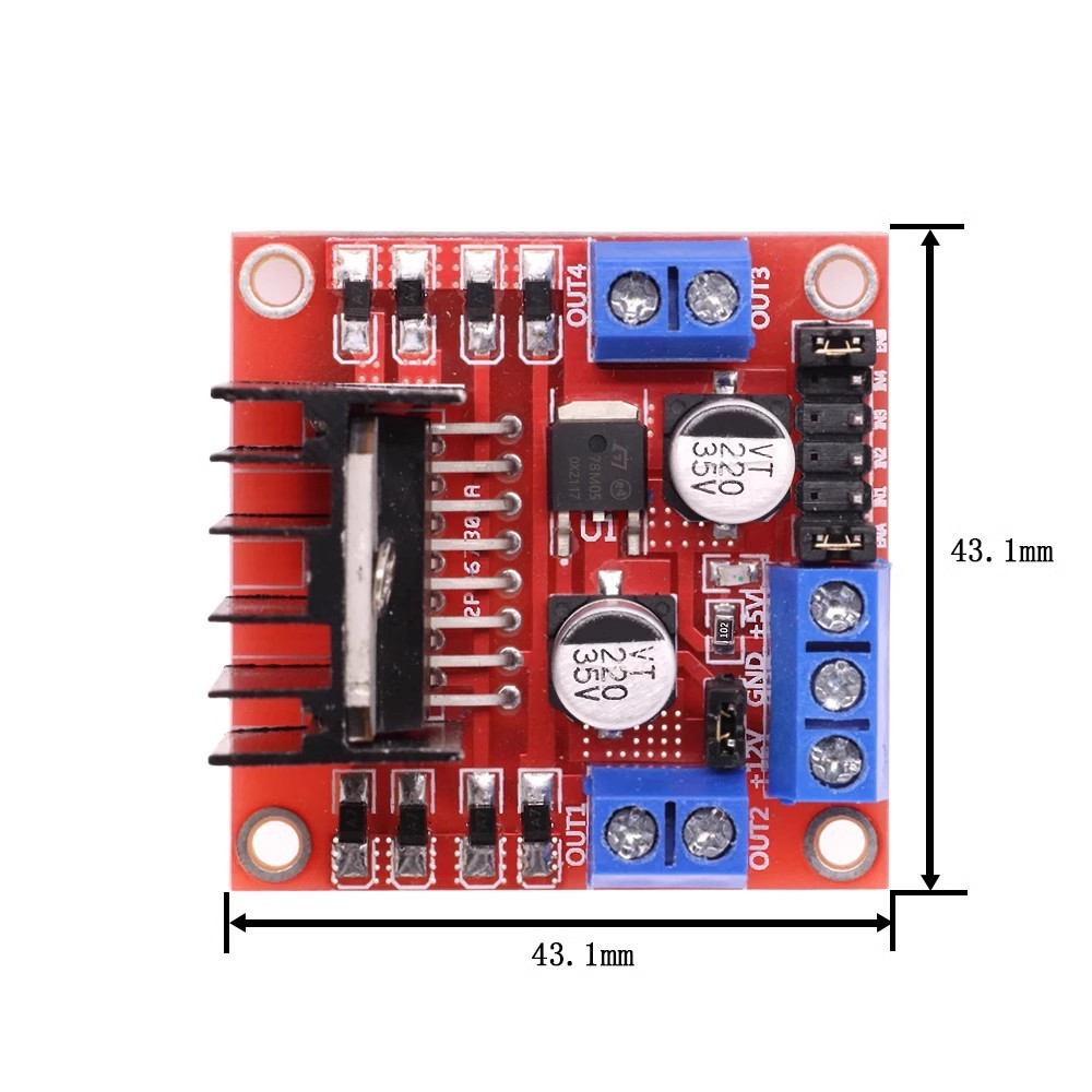 Diy Automation Projects - Modul Driver Motor L298N Dual H