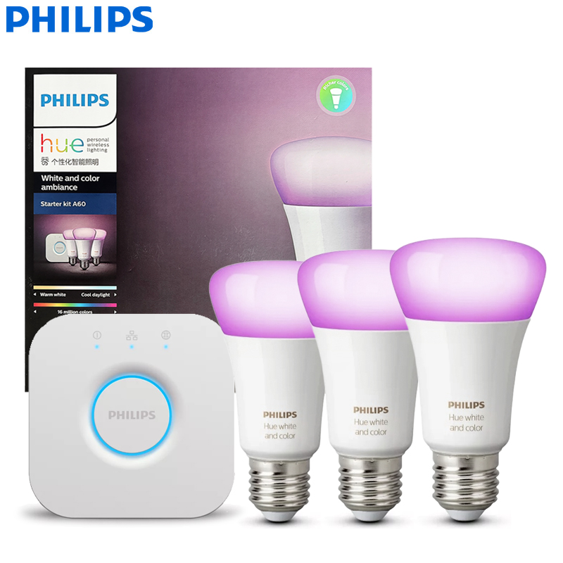 Kit Pemula Lampu Pintar Philip - Philips Light Hue Color ulasan dan harga
