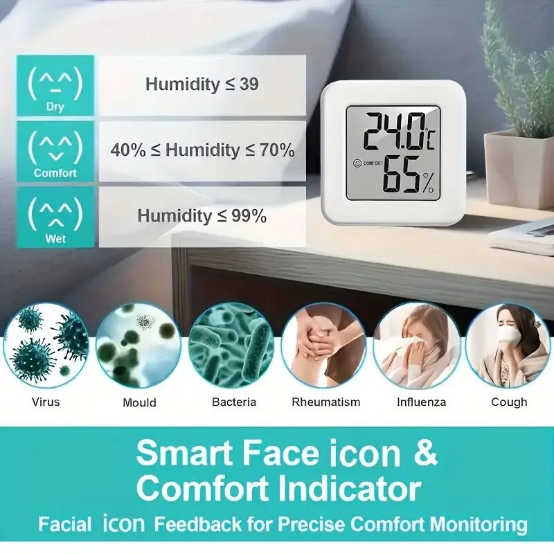 Termometer Higrometer Digital  - Temperature Humidity Sensor ulasan dan harga
