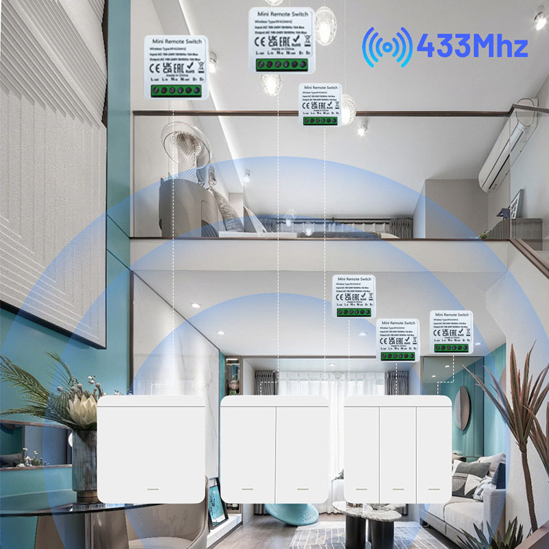 Modul Relay Kontrol Jarak Jauh - Home Automation Panel Diy ulasan dan harga