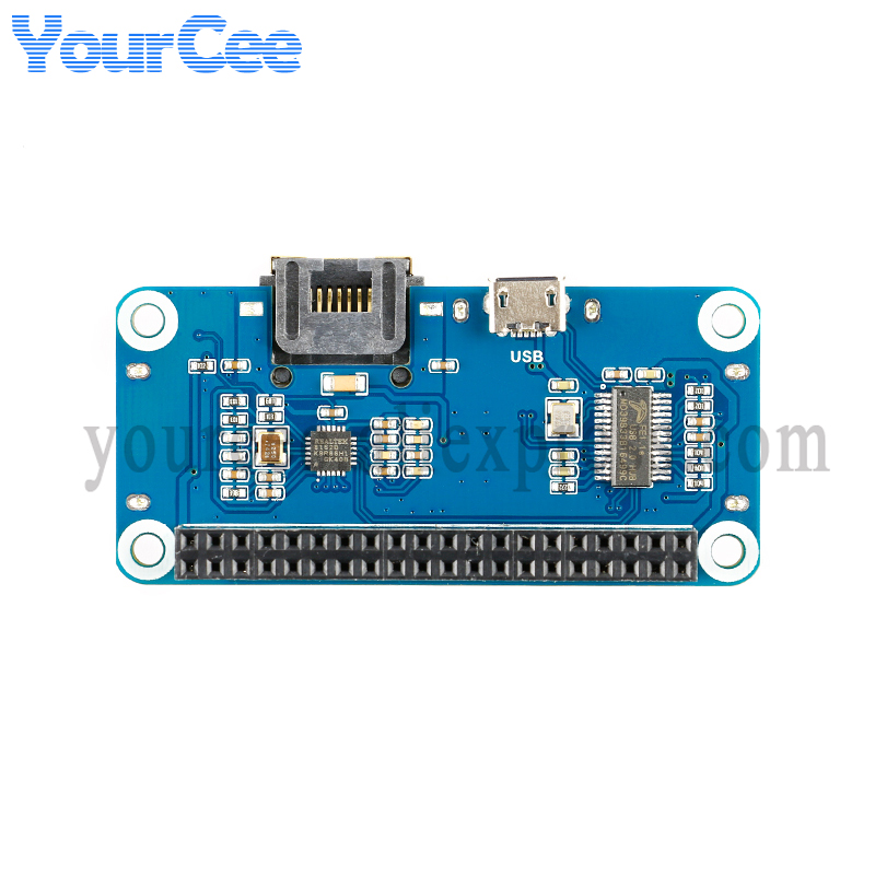 USB HUB HAT ke Ethernet RJ45 P - Pi Zero W Board ulasan dan harga